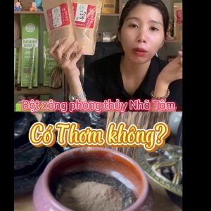 Bột trầm hương xông nhà Nhã Tâm - Gói 60gram