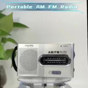 Đài Radio Bỏ Túi AM FM Di Động Sử Dụng Pin 2AA Có Loa Lớn Và Giắc Cắm Tai Nghe Dùng Trong Nhà Ngoài Trời Trường Hợp Khẩn Cấp Và Làm Quà Tặng