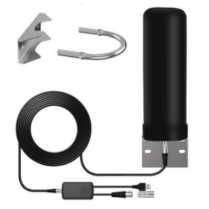 Ăng-ten Thu Sóng Truyền Hình Kỹ Thuật Số Ngoài Trời 4K HD DTMB Ăng-ten Dạng Pháo Thu Sóng Mặt Đất HDTV Cho Tín Hiệu Rõ Nét