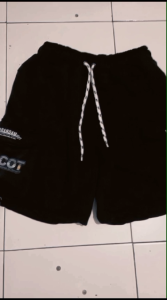 Frostfire Project Celana Cargo Pendek Pria Wanita Aesthetic Terbaru Trend Kekinian 2025 Celana Cowok Cewek Terlaris Tebal Lembut Model Kantong Samping Celana Bahan Fleece Keren Size M - XXL Shorts Distro Santai Katun Motif Panda
