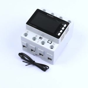 Aideepen | KWS-306 Digital Watt-Hour Meters Electricity Meter Smart Life Three-phase Four Wire Guide Rail Meter Energy Meter Power Meter AC
