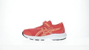 ASICS Kids CONTEND 9 Pre-School Running Shoes in Dark Pink Clay/Pink Clay