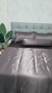 ⭐SALE CUỐI NĂM⭐ Trọn Bộ Ga Gối Phi Lụa Cao Cấp Nằm Thoáng Mát Bộ 4 và 5 Món Gồm Chăn_Nemtot Bedding