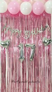 Paket Set Balon Dekorasi Ulang Tahun & Perlengkapan Pesta Sederhana