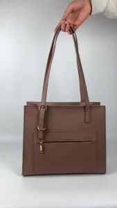 KD kadinu กระเป๋าแฟชั่นสะพายไหล่ ทรงโท้ท 12 นิ้ว(H7042)