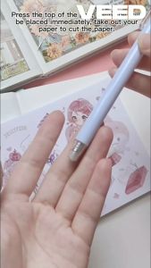 PANMOMO 4 Pcs DIY Journaling Set - Paket Scrapbooking Tools Pinset/Tweezer/Glue/Scrap/Cutter