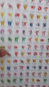 Sticker khen chữ HÌNH ĐỘI BAY SIÊU ĐẲNG 40k 5 tờ A4 x 129 Stick/ tờ - Mã A450