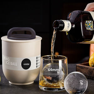 Silicone Anti-melting Ice Ball Mold Summer Clear Ice Cube Trays for Whiskey Cocktails Juice No Bubbles DIY Ice Ball Maker