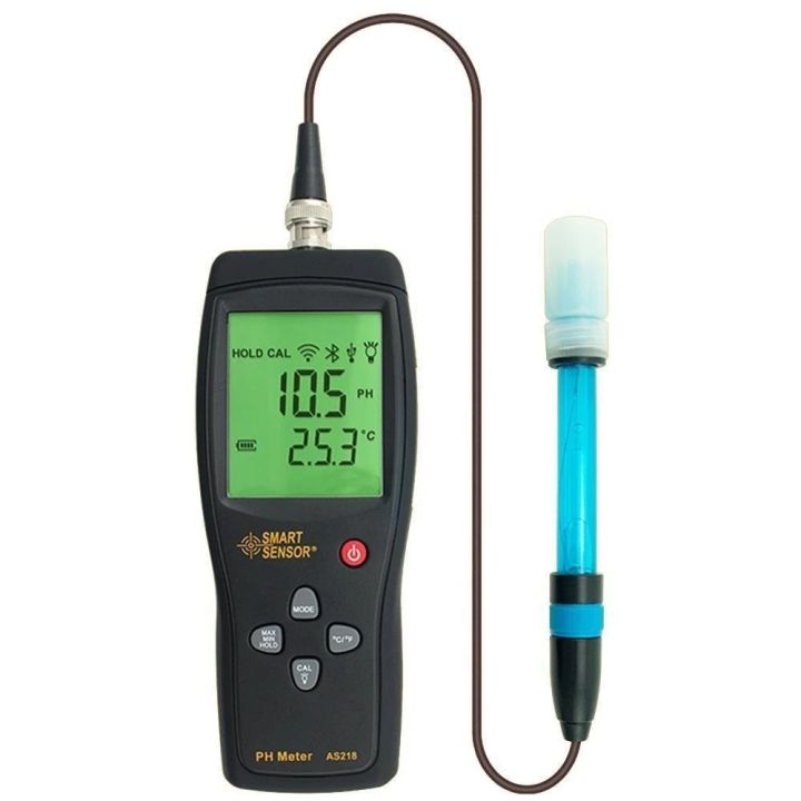 Digital Portable PH Meter Tester - 0.00 To 14.00 PH Range Acidity Analyzer