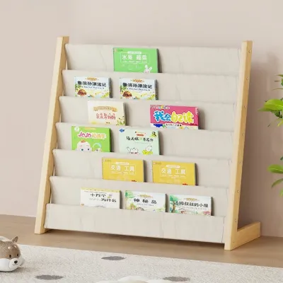 Childrens Bookshelf Multilayer Storage Shelf