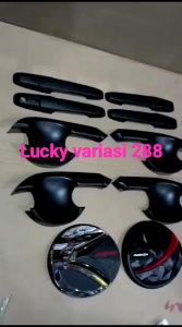 OUTER MANGKOK COVER HANDLE TANK COVER AVANZA 2022 UP HITAM LIST HITAM DAN MERAH
