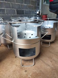 เตาถ่านเตาเหล็กปิ้งย่าง เตาอเนกประสงค์เตาซิ่งเตาประหยัดถ่าน