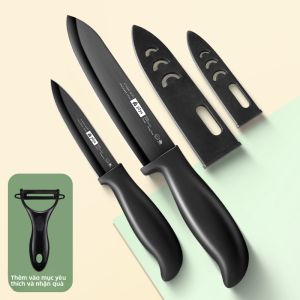 FUJUN | Bộ Dao Bếp Gốm Siêu Sắc 3 Cái