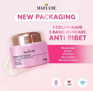Maryame Beauty Glow Up Cream Day krim perawatan wajah penghilang Flek Skincare pencerah pelembab Bpom