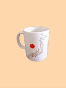 Mug Peta Jepang