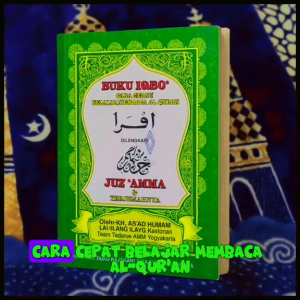Buku IQRO Juz Amma Bendel Besar CD Hijau Iqro Juz Ama