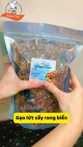 TÚI 500GR GẠO LỨT SẤY RONG BIỂN - AN TOÀN BỔ DƯỠNG - SAIGONFOOD