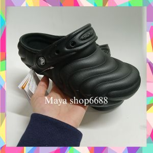 HÀNG LOẠI 1-Clogs Crocss Classic Lined Overpuff Cho Nam Nữ Lót Nỉ Đi Mùa Đông Cực Ấm Êm Không Mùi