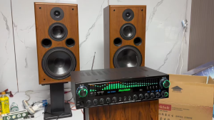 Bộ Loa BookShelf Gỗ F109 Âm Thanh Hifi sống động với 3 đường âm độc lập. Loa Nghe Nhạc Bass 25