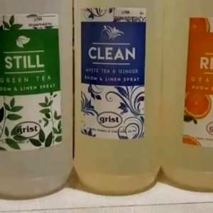 Grist Clean White Tea & Ginger 1Liter Room Spray Clean Home Fragrance Scented Air Freshener