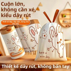 Túi Rác Dày Có Quai Chịu Lực