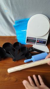 Paket Timbangan Digital & Alas Adonan Silikon: Baking Tools Set