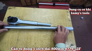 Cần tuýp tự động 1 inch dài 32 inch 800mm Kingtony 8779-32F