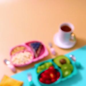 [ READY STOCK ] Silicone Suction Plate for Baby/Kids - BPA FREE - Anti Slip - Food Grade Material