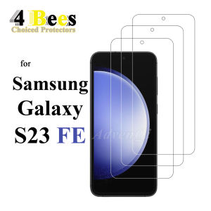 1-4 Pcs Tempered Glass For Samsung Galaxy S23 FE Screen Protector Protective Mica Cryatal Anti Scratch Case Friendly