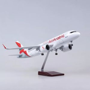47CM Scale A320 Diecast Resin Model Air Arabia Airlines Plane With And Wheel Miniatures Airplane Collection Display