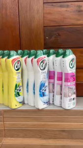 Cif Cleaning Cream  (660ml x 3) ผลิตภัณฑ์ขจัดคราบฝั่งลึก กลิ่นเลม่อน และ ออริจินัล 660 ml Cif Cream แพค3ขวด