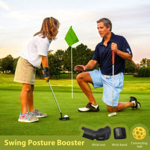 Golf Swing Trainer Ball Golf Training AidsGolf Swing Trainer Aid Golf Smart Ball Smart Ball Posture Corrector With Corrective Wristband And BallWrist Trainer For Golfer Beginner