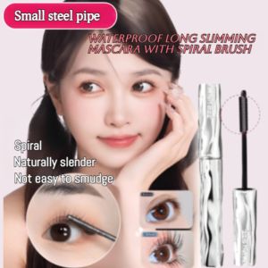 ✨【Enlarge Your Eyes】✨Moisturize and nourish. Grow liquid refine cream exquisite makeup clear roots curls small iron tube mascara eyelash cream daily life waterproof and long 小钢管睫毛膏