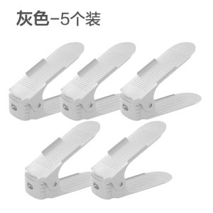 Adjustable Double Layer Plastic Shoe Rack Simple Shoe Storage Organizer Space Saving Home Organizer Kitchen Storage Solution