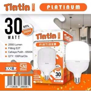 TINTIN LED BULD T PLATINUM 30W / TINTIN LAMPU LED CAPSULE PLATINUM BULD 30 WATT MJ ELEKTRIC