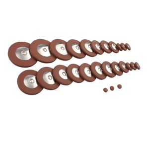 IRIN | IRIN Saxophone Pads Woodwind Instrument Accessories Universal Button Leather Pads for Tenor Alto Soprano Sax Instrument Parts