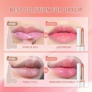 O.TWO.O 4 Colors Lip Changing Balm Moisturizer Quick Dry Long-lasting Lip Gloss Natural Lip Makeup Cosmetics