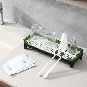 Nhựa 2 Lớp Khay Thoát Nước Cho Nhà Bếp Phòng Tắm Phòng Khách Ban Công Macaroon Hình Phong Cách Scandinavia