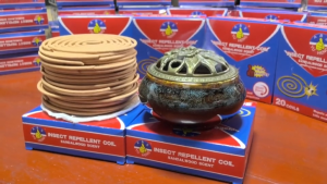 ABS YU HENG INSECT Natural mosquito coilsd Double pack with Low smoke&Long durability of mosquito killing BOX of 20 coils