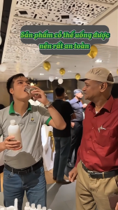 Combo 3 chai Nước ngâm rửa rau củ quả hữu cơ FUWA3E 1L - loại bỏ vi khuẩn giun sán