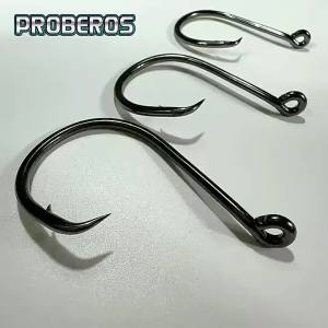 10 Cái Móc Câu Cá Bằng Thép Carbon Cao Màu Xanh Huỳnh Quang Móc Câu Cá Sắc Bén Có Gai 1/0 # -10/0 #   Hồ Chứa Cá Chép Cá Vược