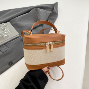 Elegant Womens Crossbody Box Bag Spring 2025 Fashionable Chain Handbag Stylish Small Square Bag Versatile Daily Use