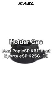 Holder Gas 2 Kabel Beat Sporty FI eSP K25G Pop Vario 125 150 eSP LED New 2015-2018 Mangkok Mangkuk Pipa Rumah