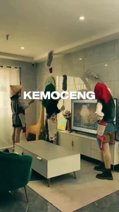 Kemoceng Microfiber Bulu 2.8m 280cm Pembersih Debu Atap Plafon Langit Rumah Panjang Telescopic Tarik Tekuk Flexsible