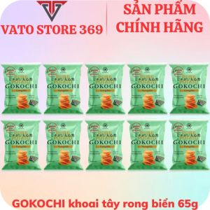 Bánh snack khoai tây GOKOCHI vị rong biển gói 65g