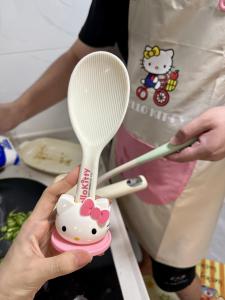 Hellokitty Cat Electric Rice Cooker Stand Rice Spoon Girl Home Use High Temperature Resistant Non-Stick Rice Scoop