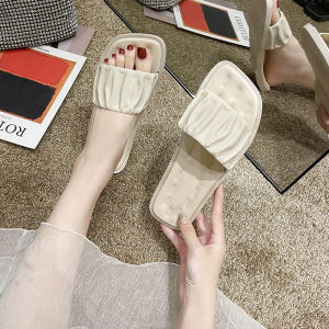 Casual Fashion Slippers for Women Summer 2022 New Arrival Ultra-Popular INS Trendy All-Match Flat Bottom Net Red Slides