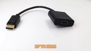 Display Port DP Male to HDMI Converter 1080P HD Adapter Cable For PC Desktop Laptop Monitor TV Projector Computer