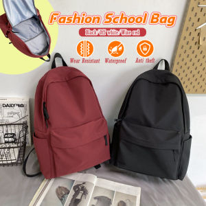 Fashion Backpack Student School Bag Korean Version Girl Boy Backpack High Quality Large Capacity Waterproof Backpack Leisure Travel双肩包