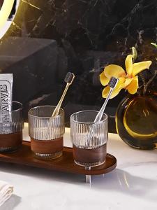 YAGANG | Cốc Đựng Đồ Chải Răng Phong Cách Cổ Điển Nhẹ Nhàng Sang Trọng